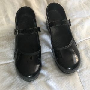 Dansko Marcelle Mary Jane Clog In Patent Leather